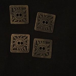 ☀️Vintage metal buttons☀️